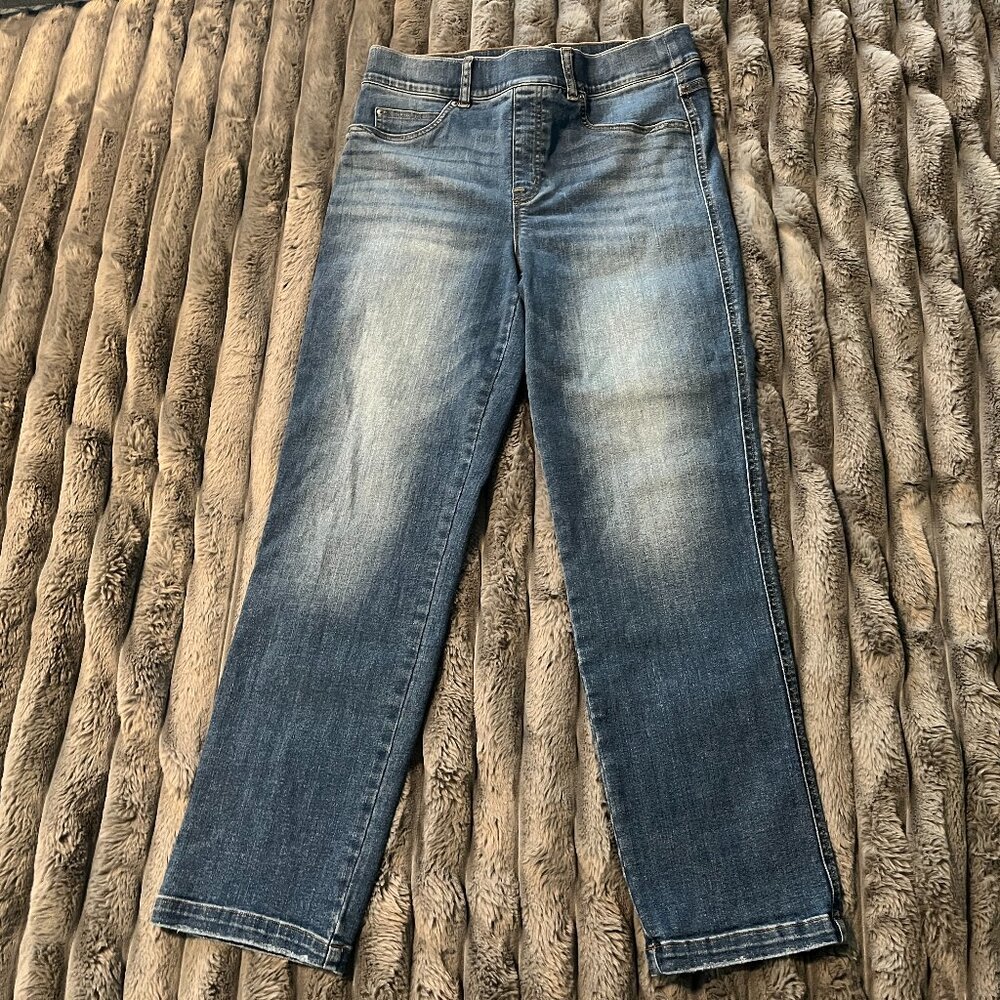 SPANXshape™ EveryWear Straight Leg Jeans, Vintage Indigo Size L Women’s 20356R